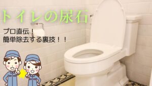 プロ直伝！トイレの尿石を簡単除去する裏ワザ